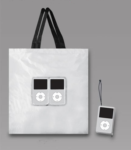 Ipod - foldable shopping bag