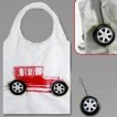 Tyre shaped foldable shopping bag