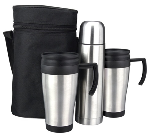 Dual wall s/s vacuum flask