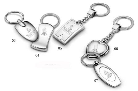 Metal key ring