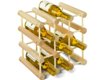 12PC wooden wine rack