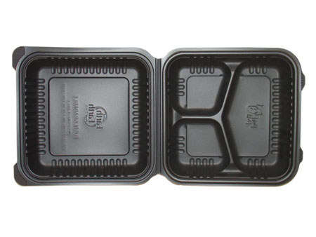 3 Compartment Clamshell Containers