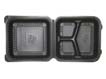 3 Compartment Clamshell Containers